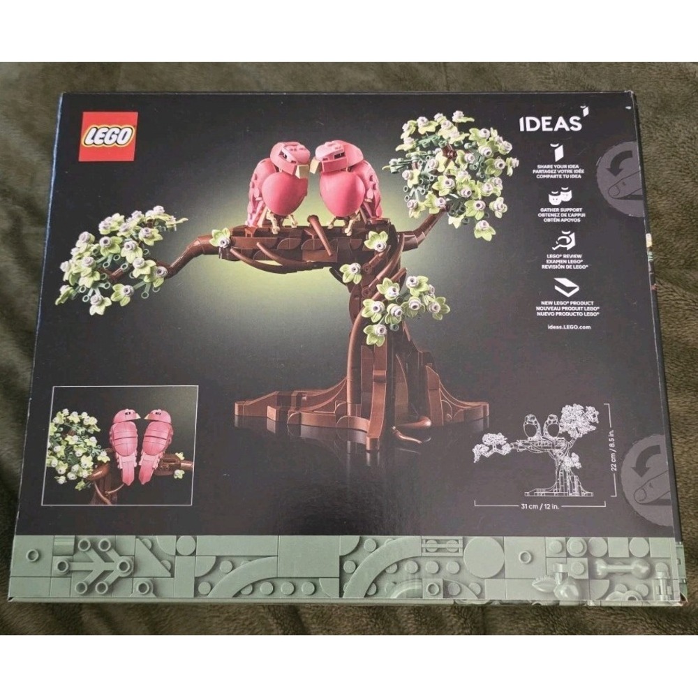 Lego Ideas Love Birds 21365 Building Set 750 Pieces Adult Collector Display NIB